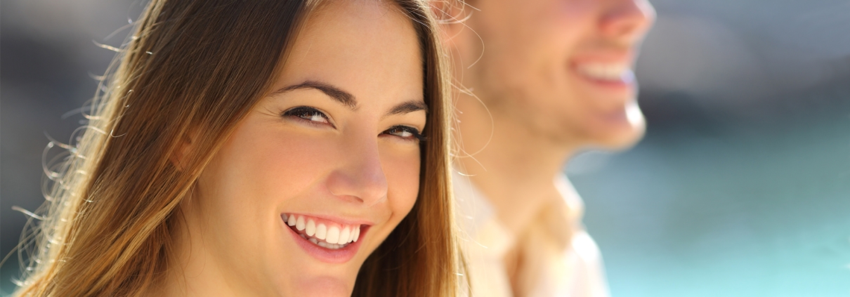 A Woman Smiling